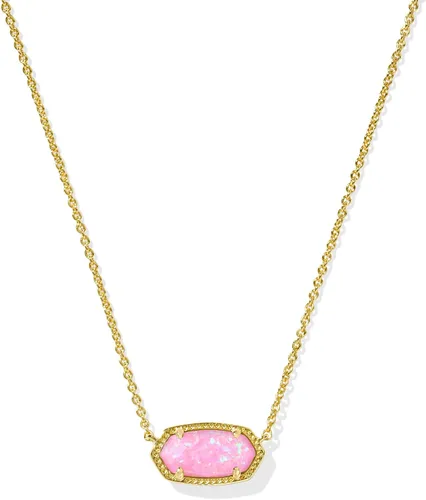 Vista 33 de Kendra Scott - Collar Elisa con dije para mujer, joyería de moda, chapado en oro de 14 quilates