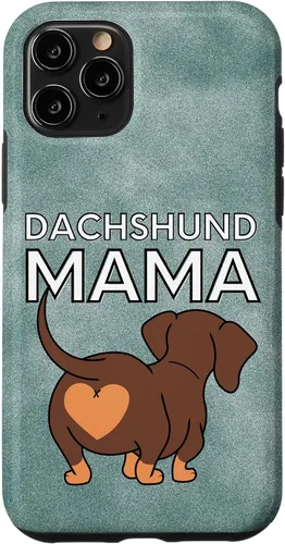 Vista 10 de Funda para iPhone 15 Dachshund Butt Heart Weiner Dog Case Mom Gift Girl Case