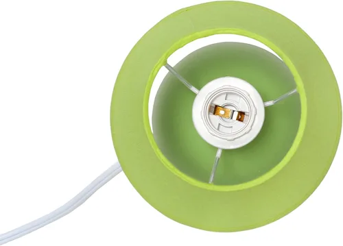 Vista 7 de Simple Designs LT2008-GRN - Lámpara de mesa de cerámica con globo mini, color verde (Paquete de 18)