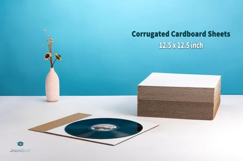 Vista 6 de Hoja de cartón corrugado, 12.5x12.5 pulgadas, almohadilla