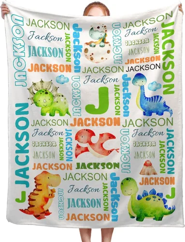 Vista 14 de Manta de avión con nombre personalizado, regalo de avión para niños, manta de avión con nombre personalizado para bebés, manta de franela suave