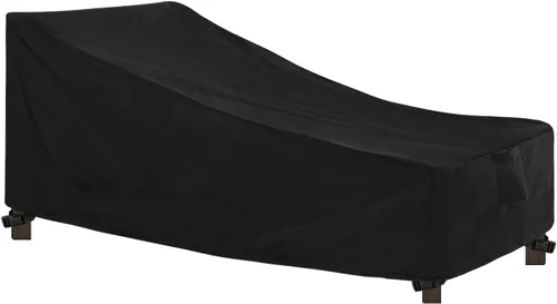 Vista 11 de Easy-Going Funda impermeable para tumbona para exteriores, funda para silla de patio resistente, resistente al viento, funda para muebles