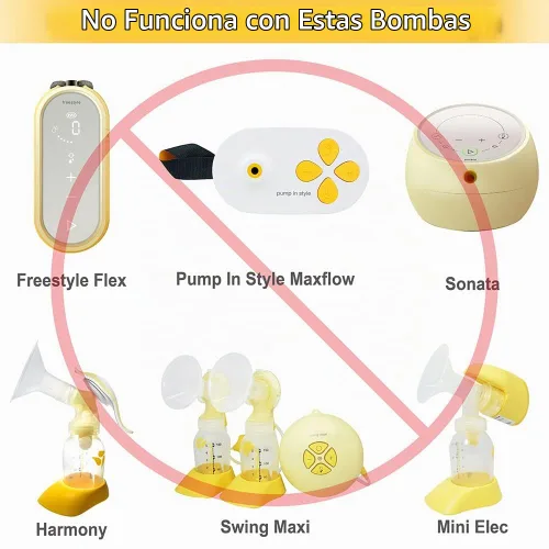 Vista 3 de Kit de bomba de leche. Válvulas y membranas para la bomba Medela, como las bombas de Lactina, Symphony y Swing