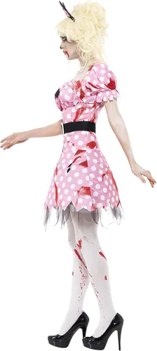 Vista 2 de Smiffys Disfraz de roedor zombi para mujer