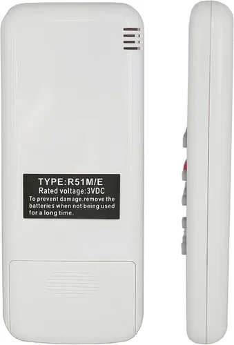 Vista 5 de Mando a distancia de repuesto compatible con MrCool Midea Aire acondicionado remoto RG51F/EU1 RG51F1/EU1 RG51F3/EU1