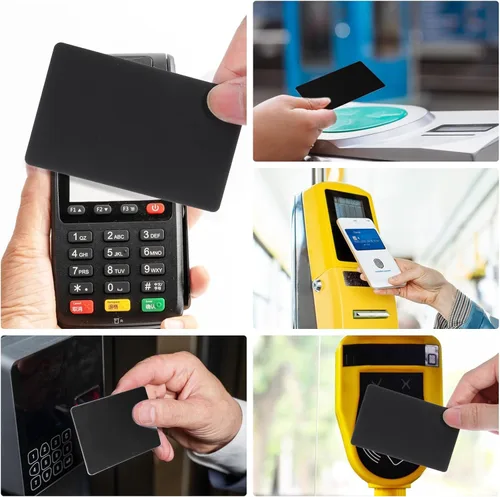 Vista 6 de 20 piezas de tarjetas NFC Tarjetas NFC regrabables NTAG 215 Tarjetas PVC en blanco fáciles y convenientes con chip NFC programable para tarjetas