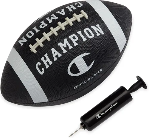 Vista 13 de Champion Blitz Fútbol, Fútbol para Todo Clima, Agarre Mejorado, Cubierta de Goma Duradera y Cordones Moldeados, para Deportes y Entrenamiento al