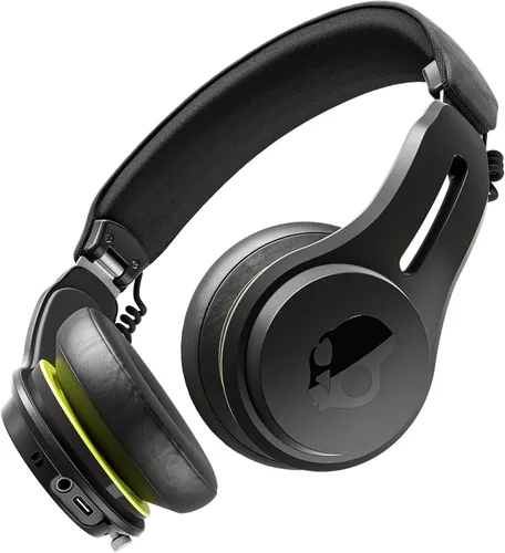 Vista 12 de Skullcandy Icon ANC - Auriculares inalámbricos con cancelación activa de ruido, Bluetooth, para la oreja, 60 horas de batería, resistentes al sudor