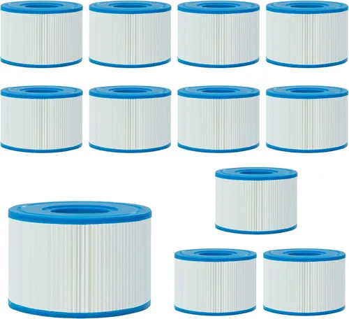 Vista 7 de Hrozny Cartucho de repuesto para filtros de spa tipo S1 compatible con varios Intex 29001E - 28429E, 28403E, 28407E, 28443E, 28453E, 28421E, 28423E