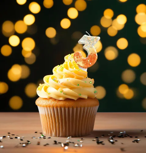 Vista 7 de Vela número 1, vela de mariposa naranja 1 cumpleaños número 1 velas 1 para pasteles velas suministros de fiesta