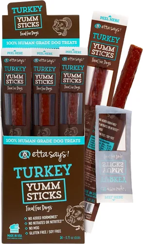 Vista 16 de etta says! Yumm Sticks, paquete variado de golosinas de carne seca