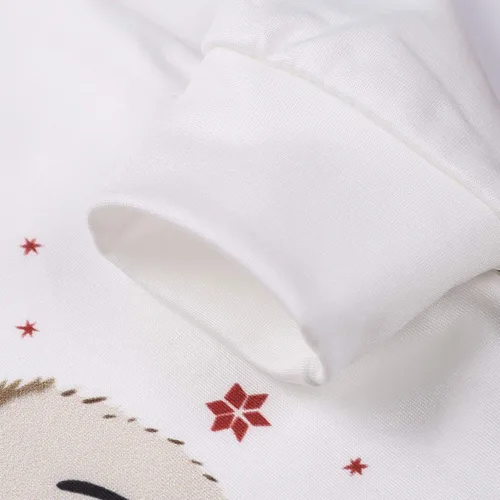 Vista 6 de Conjuntos de pijamas familiares de Navidad. Juego de pijamas iguales para bebes, adultos y niños, ropa de dormir de Navidad, juegos de pijamas