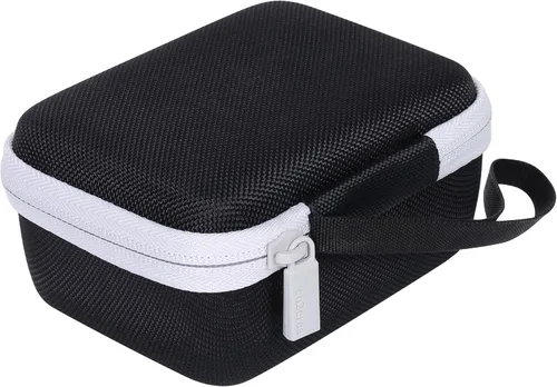 Vista 8 de co2CREA Carcasa rígida compatible con Bushnell Golf Wingman Mini GPS Speaker (negro/plateado)