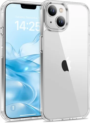 Vista 24 de USLAI Funda para iPhone 11, antiamarilleo, transparente