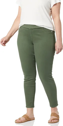 Vista 4 de Tienda Essentials Jegging elástico de tiro medio y fácil de poner para mujer (disponible en talla extragrande)