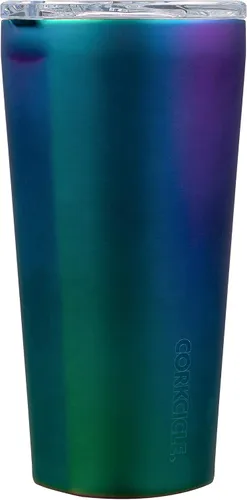 Vista 15 de Corkcicle Vaso térmico clásico – Vaso de acero inoxidable con tapa, triple aislamiento para bebidas calientes y frías, tapa inastillable, apto