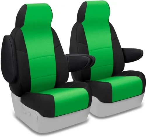 Vista 49 de Coverking Custom Fit cubierta de asiento para determinados modelos de Chevrolet – neopreno, Negro