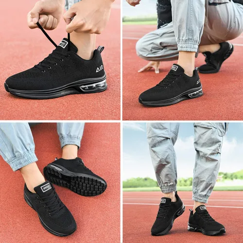 Vista 6 de Autper Tenis deportivos deportivos para hombre, ligeros, deportivos, para gimnasio, correr, caminar, tenis de EE.UU. 6.5-12.5