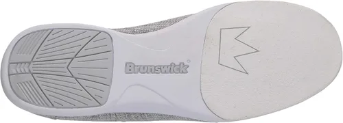 Vista 4 de Brunswick Karma Sport - Zapatos de bolos para mujer, color gris y menta