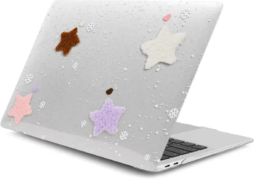 Vista 4 de Hardshell compatible con MacBook Air de 13.6 pulgadas modelo M2 A2681 A3113 M3 Pro Max Chip con pantalla retina, funda rígida de plástico