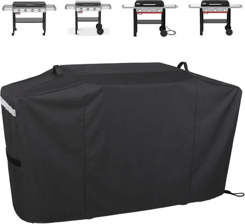 Vista 10 de Cubierta de parrilla Utheer para ahumador vertical de gas Pit Boss 3-Serie, cubierta impermeable anti-UV de 600D de longitud completa y resistente