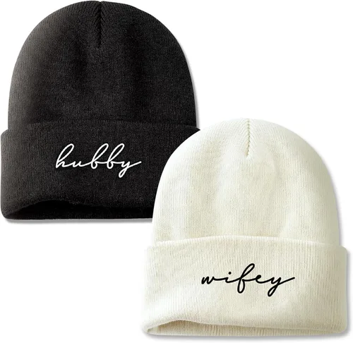 Vista 17 de Mr and Mrs Beanies, Wedding Gifts for Couples, His and Hers Engagement Gift, Honeymoon Travel Essentials