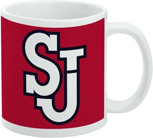 Vista 446 de Taza de cerámica con el logotipo principal de la Universidad Rider, taza de regalo novedosa para café, té y bebidas calientes, 11oz, blanca