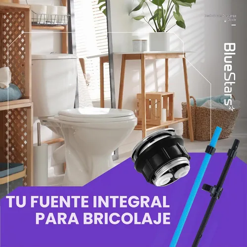 Vista 9 de BlueStars - Paquete de 2 roscas para inodoro (1.496 in)