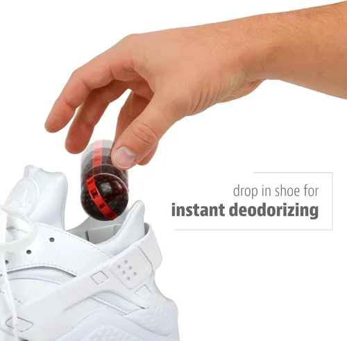 Vista 20 de Sof Sole Sneaker Balls - Bolas desodorizantes para zapatos, bolsas de gimnasio y casilleros, 1 par, Soccer