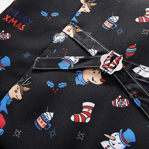 Vista 6 de Stoota Chaleco de Navidad para hombre, suave, casual, ajuste regular, lindo estampado, S-2XL