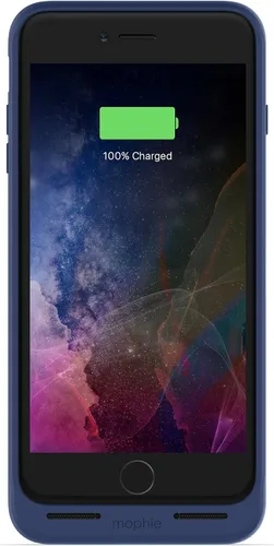 Vista 2 de Funda protectora Juice Pack de Mophie, con batería para Apple iPhone., iPhone 7 Plus, Azul