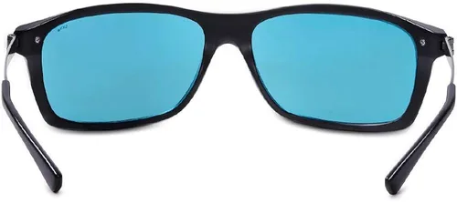 Vista 3 de Method Seven Gafas de sol de aviación Altitude SKY18 para pilotos Azul traslúcido