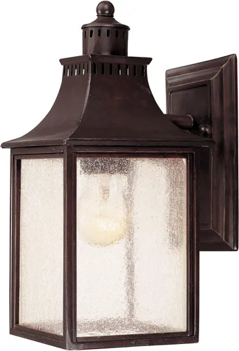 Vista 2 de Savoy House Lighting Monte Grande Collection - Lámpara de pared para exteriores (1,5 pulgadas), 5-254-25 Negro