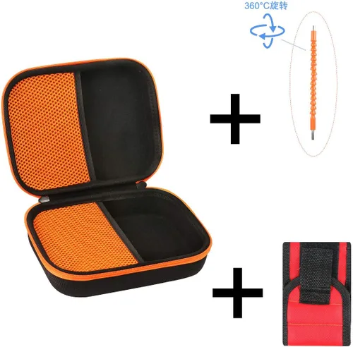 Vista 2 de Aenllosi Estuche de transporte duro de repuesto para destornillador inalámbrico BLACK+DECKER 4V MAX BDCSFL20C