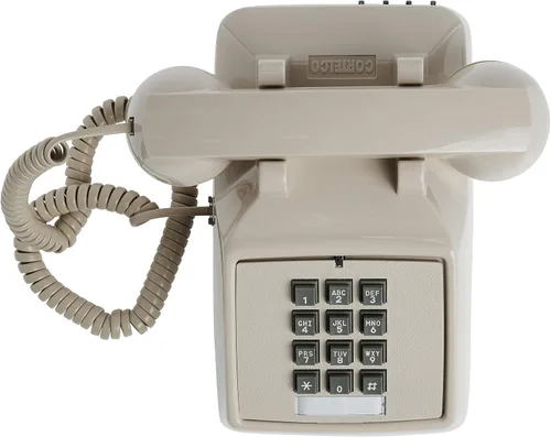 Vista 4 de Cortelco 250044-VBA-20MD Teléfono fijo de 1 auricular, ceniza