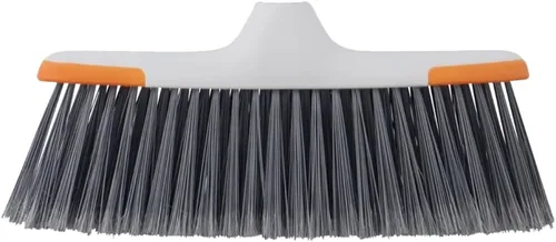 Vista 17 de Superio Escoba gris, escoba resistente para interiores y exteriores con mango de 48 pulgadas, limpieza de suelos multisuperficie para el hogar Gris