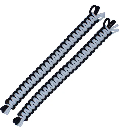 Vista 23 de BubbasGarageTv - Reposacabezas universal Paracord sin manos (negro)