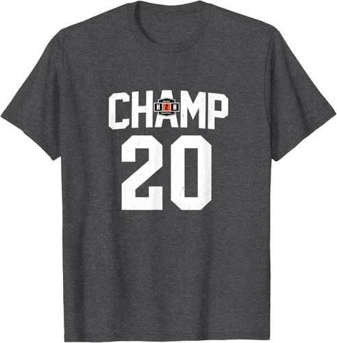 Vista 9 de 2020 H2H Fantasy Basketball Champion Camiseta Negro