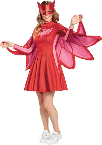 Vista 2 de Disfraz clásico de Owlette PJ Masks para mujer