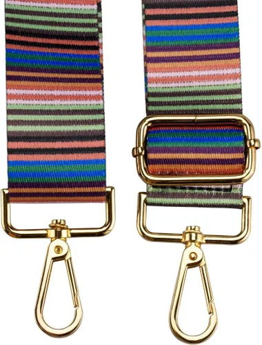 Vista 4 de ZANQANO - Correa de repuesto para bolsa bandolero, ajustable, estilo guitarra, multicolor