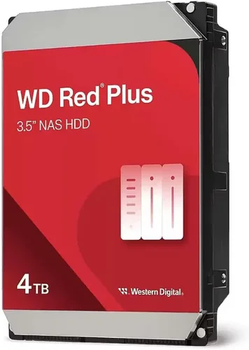 Vista 9 de Western Digital 2TB WD Red Plus Disco duro interno NAS HDD - 5400 RPM, SATA 6 Gb/s, CMR, caché de 64 MB, 3.5" -WD20EFPX