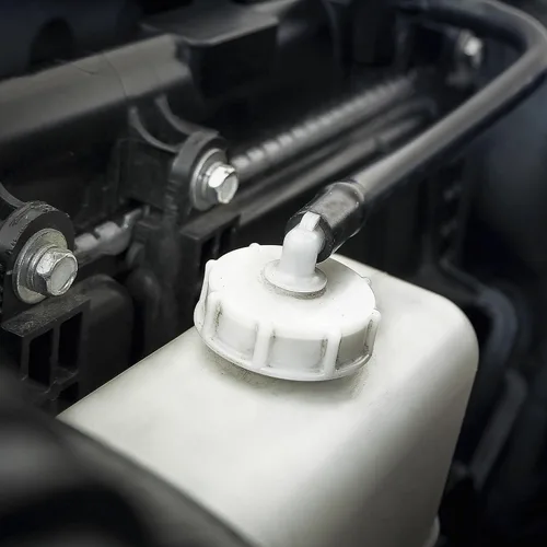 Vista 2 de ACROPIX Tapa de depósito de desbordamiento para depósito de refrigerante para Acura RDX - 1 paquete de 1 color blanco