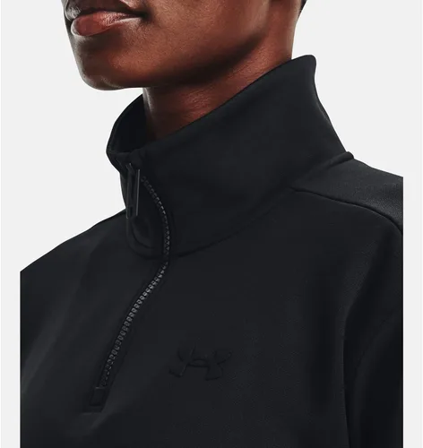 Vista 4 de Under Armour Sudadera con capucha Armourfleece con cremallera de un cuarto para mujer