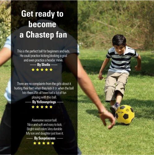 Vista 7 de pelota fe fútbol de espuma de piel integral de 8 pulgadas, perfecta para niños o aprendices del juego, para ejercicios en el exterior