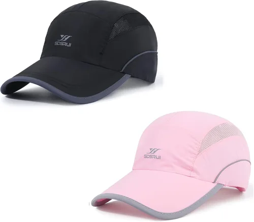 Vista 81 de Gorra deportiva de malla ligera de secado rápido para hombres y mujeres