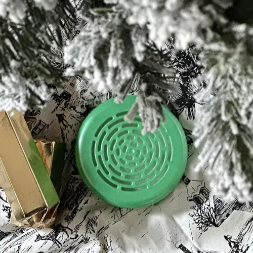 Vista 4 de Citrus Magic Ambientador sólido absorbente de olores navideños, Winter Wonder Green, 7 onzas, paquete de 3 Evergreen