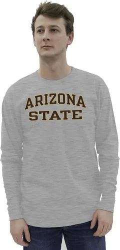 Vista 2 de Blue 84 NCAA para hombre Camiseta de manga larga arqueada