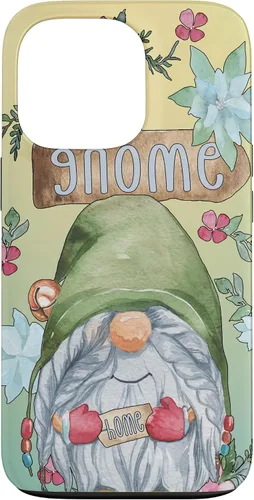 Vista 10 de Funny Gnome Home Graphic for Women and Garden Mom Spring Case for iPhone 17