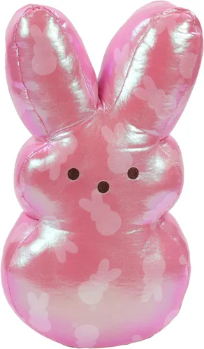 Vista 29 de Animal Adventure Peeps 4" Juguete de peluche de conejo Palm Pet coleccionable Azul