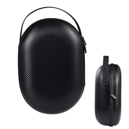 Vista 7 de Lonspnvt Carrying Case Compatible for Apple Vision Pro Hard EVA Case for VR Game Headset and Touch Controllers Accessories Large Space VR Case for